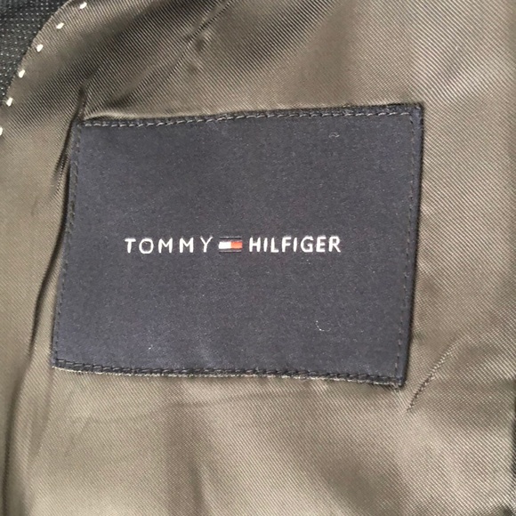 Navy Tommy Hilfiger jacket size 38S - Picture 4 of 5